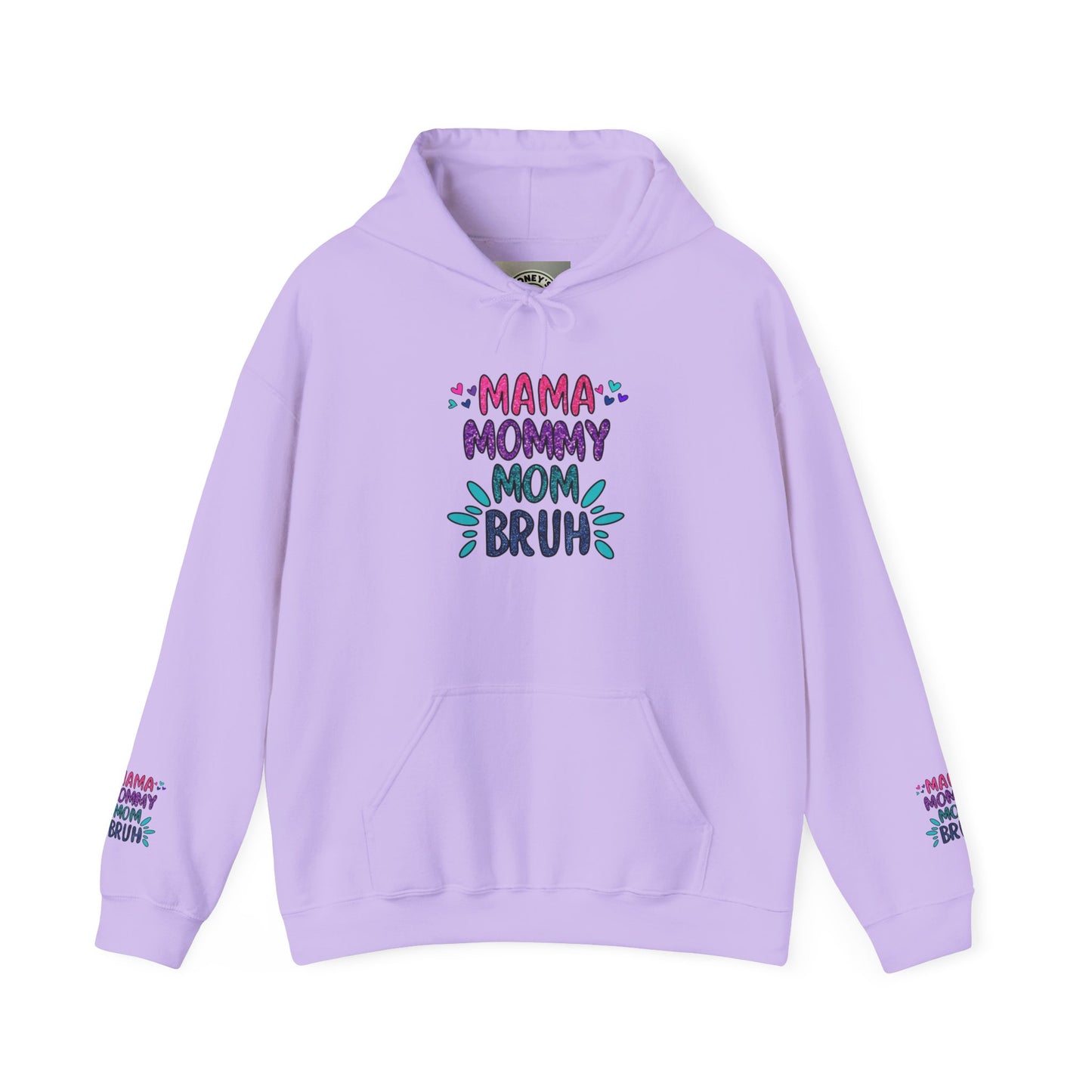 Mama Mommy Mom Bruh Unisex Hooded Sweatshirt – Trendy and Comfy Gift for Moms