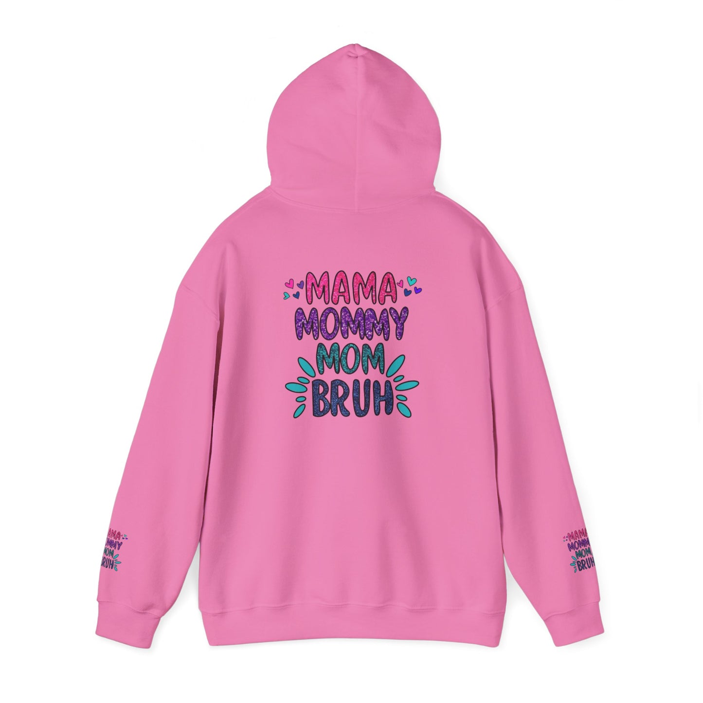 Mama Mommy Mom Bruh Unisex Hooded Sweatshirt – Trendy and Comfy Gift for Moms