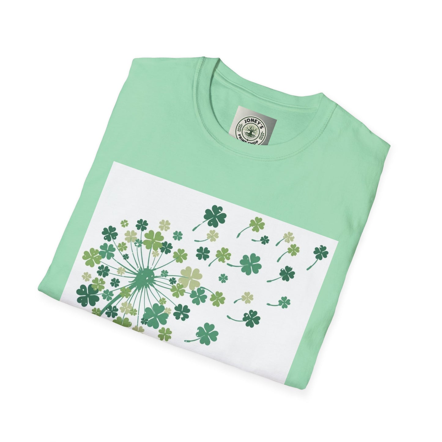 Wish Dandelion Unisex Softstyle T-Shirt - Perfect for Spring and Nature Lovers