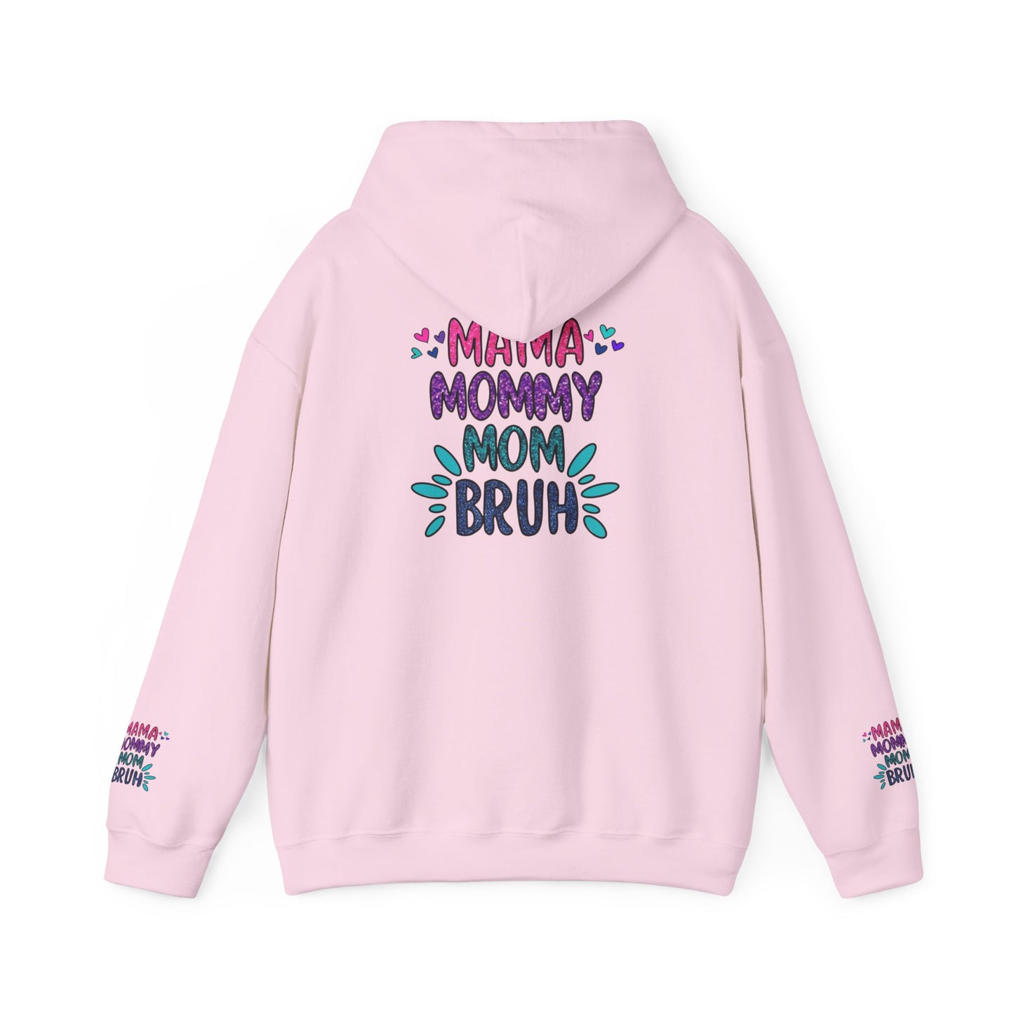 Mama Mommy Mom Bruh Unisex Hooded Sweatshirt – Trendy and Comfy Gift for Moms