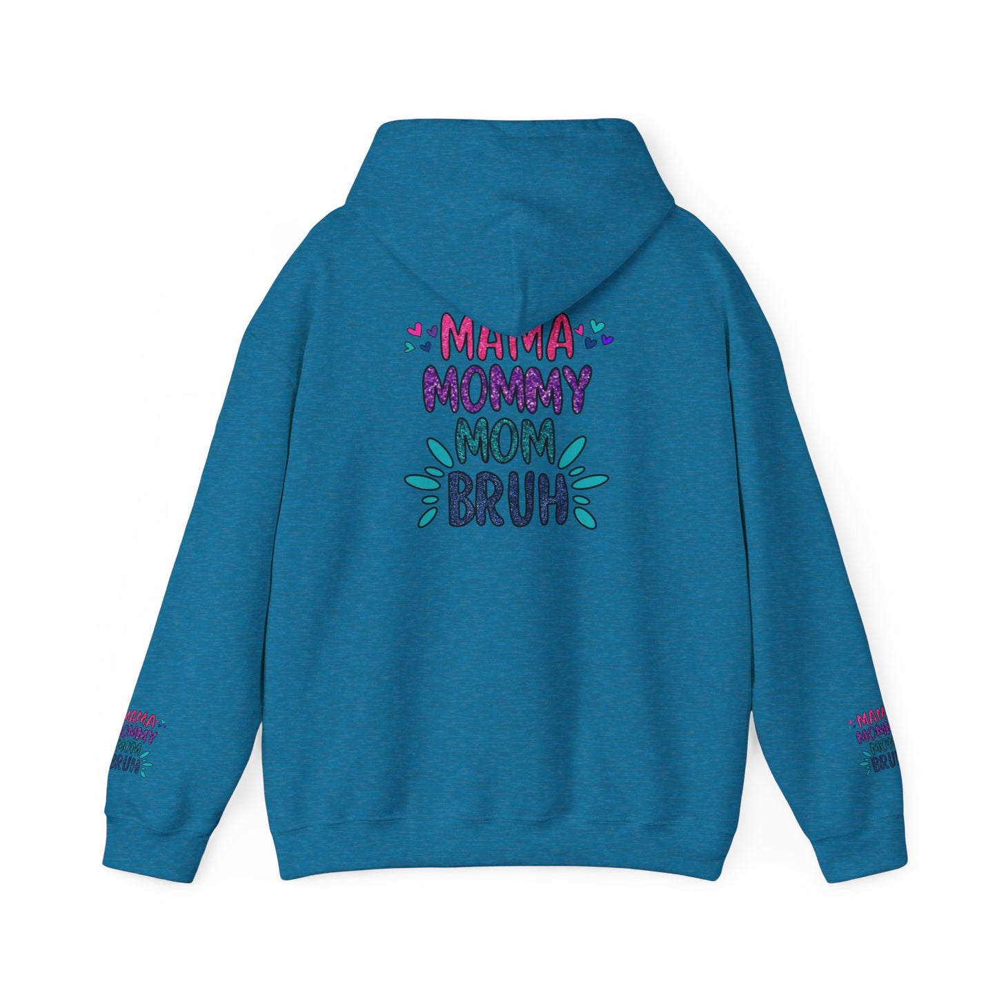 Mama Mommy Mom Bruh Unisex Hooded Sweatshirt – Trendy and Comfy Gift for Moms