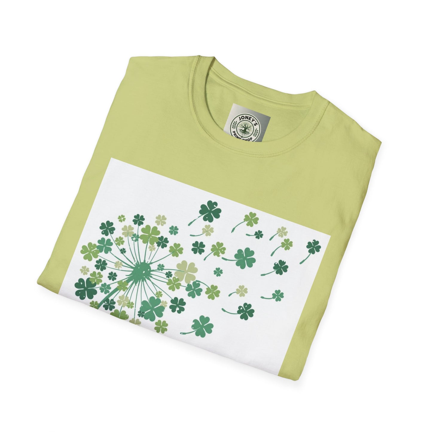 Wish Dandelion Unisex Softstyle T-Shirt - Perfect for Spring and Nature Lovers