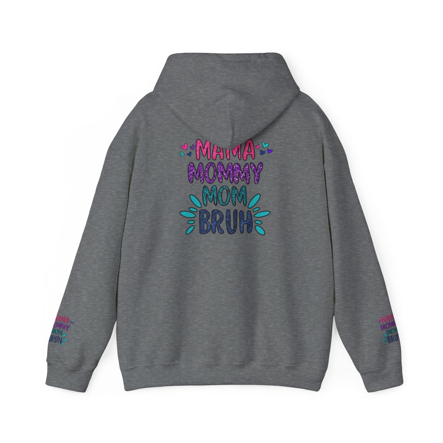 Mama Mommy Mom Bruh Unisex Hooded Sweatshirt – Trendy and Comfy Gift for Moms