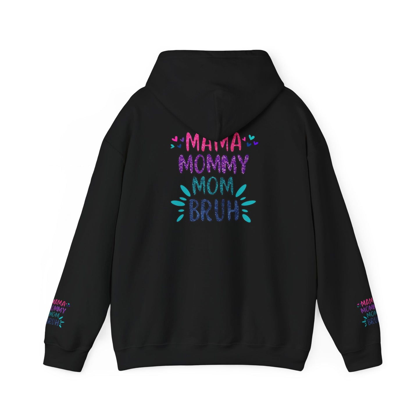 Mama Mommy Mom Bruh Unisex Hooded Sweatshirt – Trendy and Comfy Gift for Moms