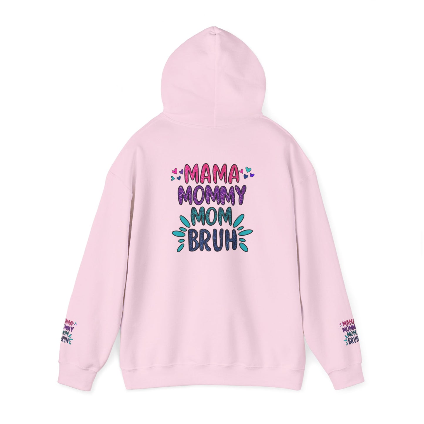 Mama Mommy Mom Bruh Unisex Hooded Sweatshirt – Trendy and Comfy Gift for Moms