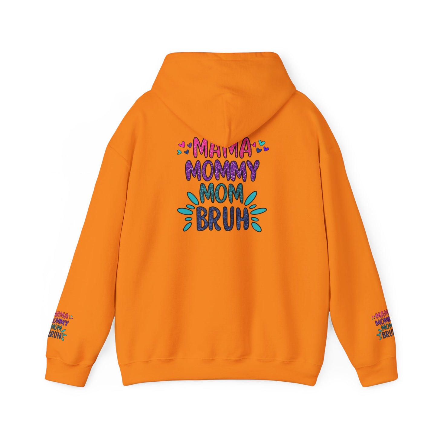 Mama Mommy Mom Bruh Unisex Hooded Sweatshirt – Trendy and Comfy Gift for Moms