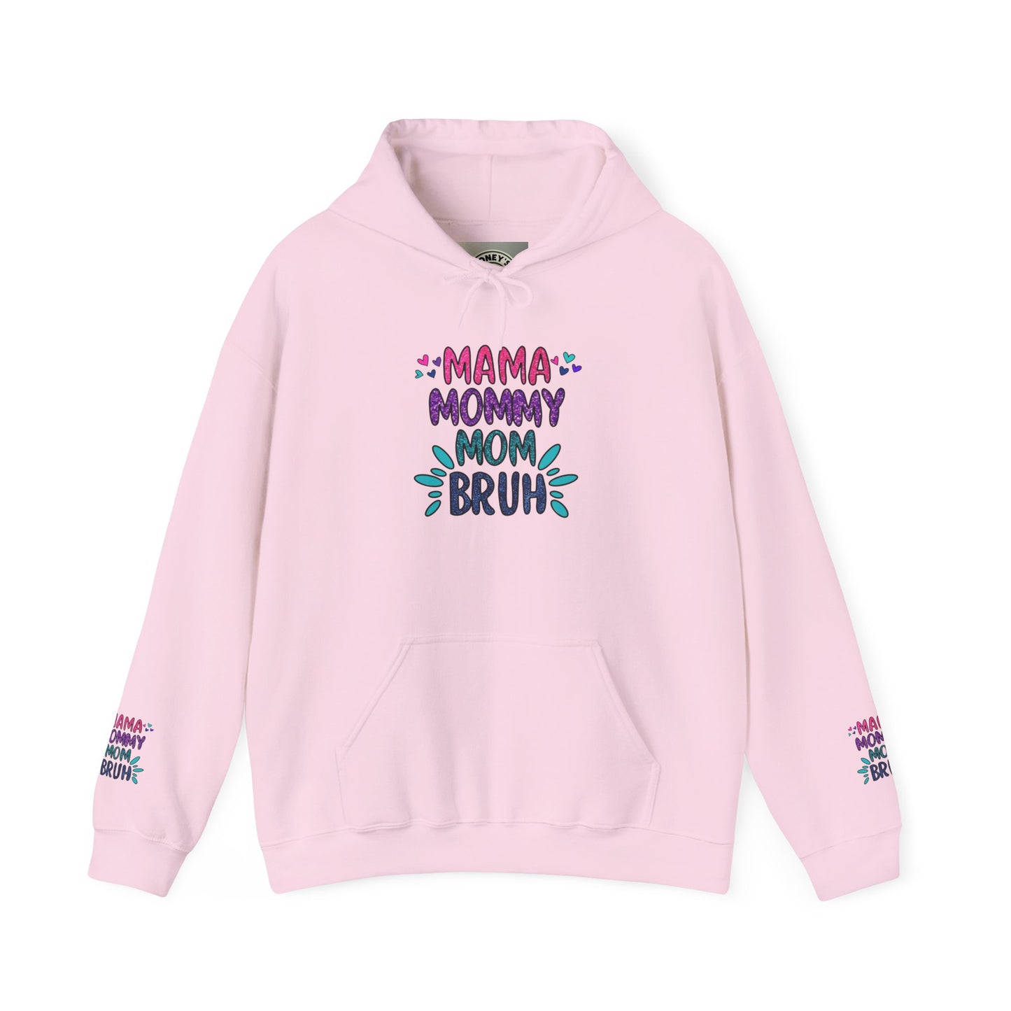 Mama Mommy Mom Bruh Unisex Hooded Sweatshirt – Trendy and Comfy Gift for Moms