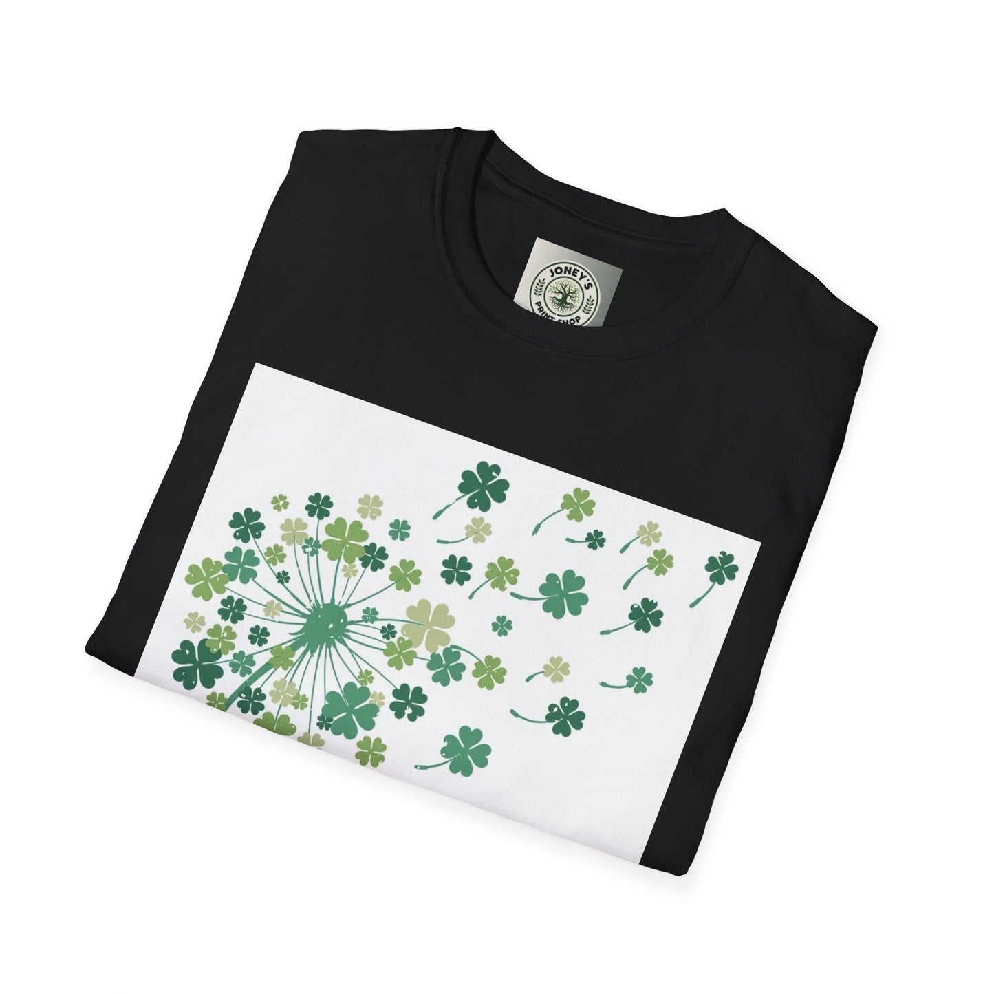 Wish Dandelion Unisex Softstyle T-Shirt - Perfect for Spring and Nature Lovers