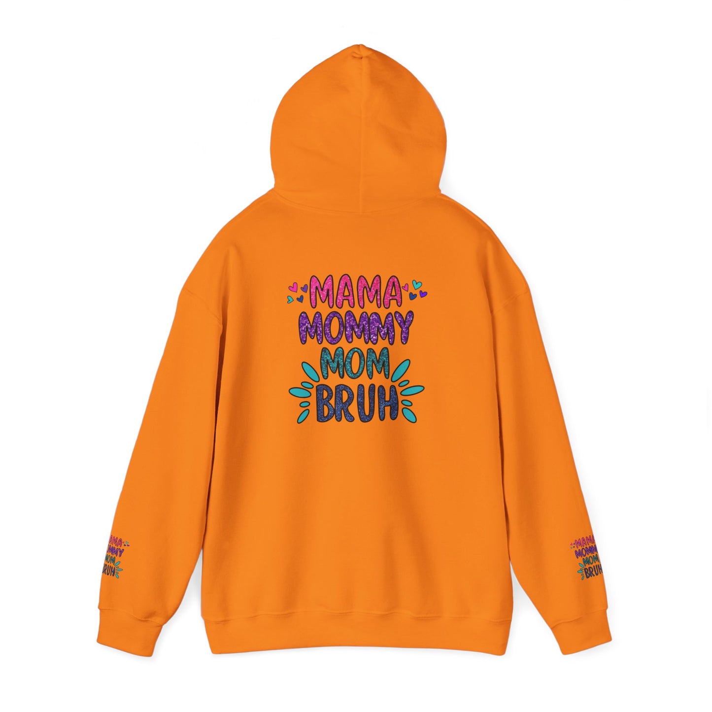 Mama Mommy Mom Bruh Unisex Hooded Sweatshirt – Trendy and Comfy Gift for Moms