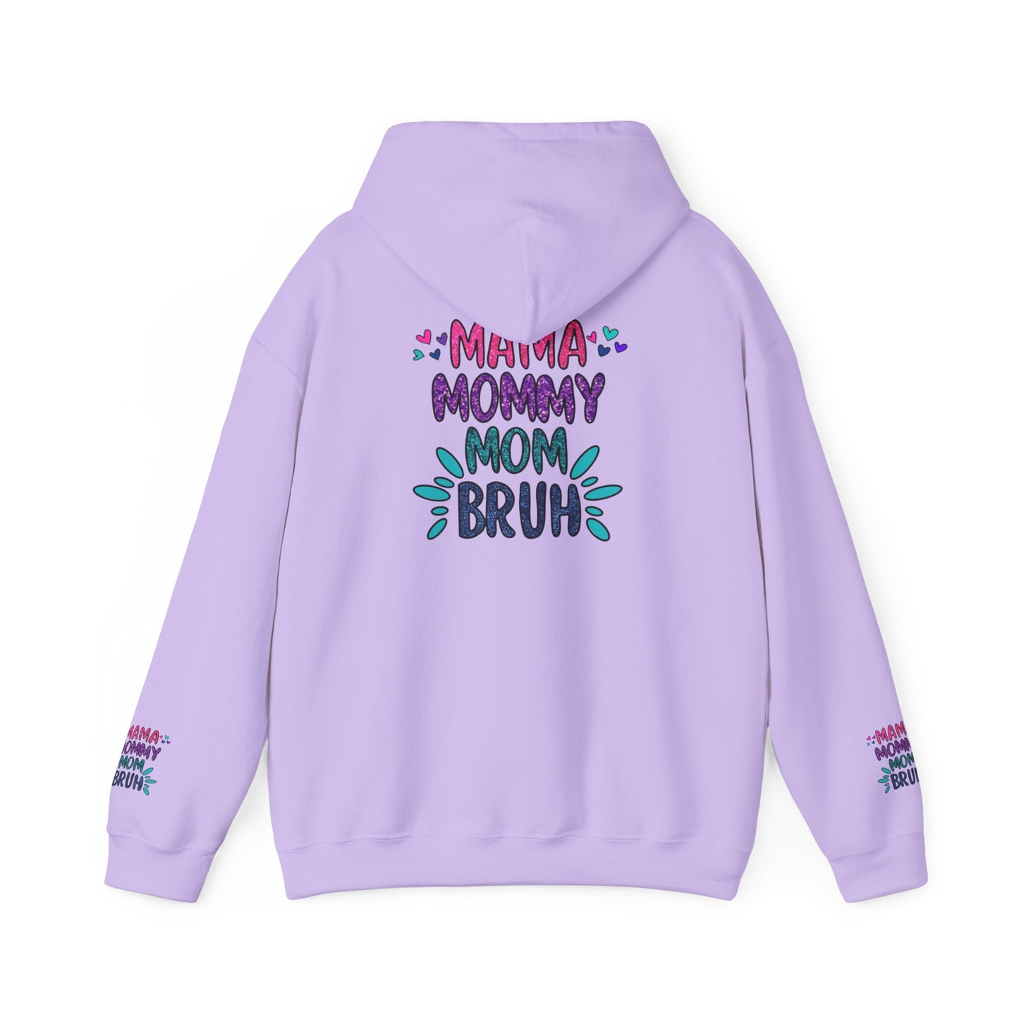 Mama Mommy Mom Bruh Unisex Hooded Sweatshirt – Trendy and Comfy Gift for Moms